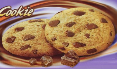 Packungsbild der Choco Cookies