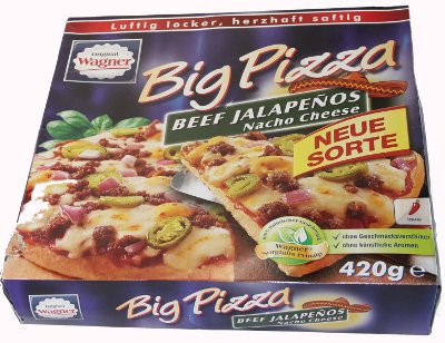 Wagner Big Pizza Beef Jalapeos