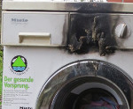 Waschmaschine brennt