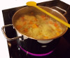 Krbiscremesuppe mit Kartoffeln
