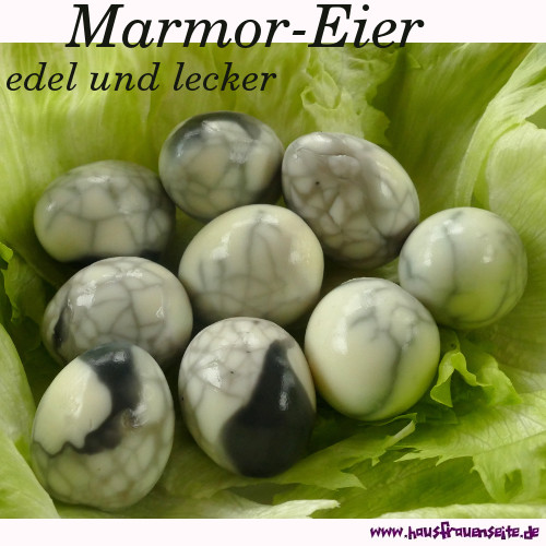 Marmor-Eier-Rezept