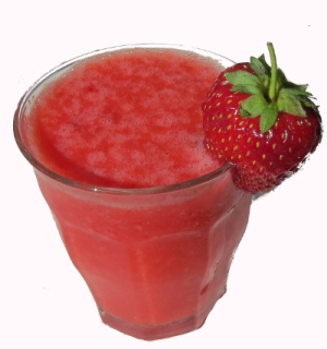 Erdbeer-Melonen-Smoothie
