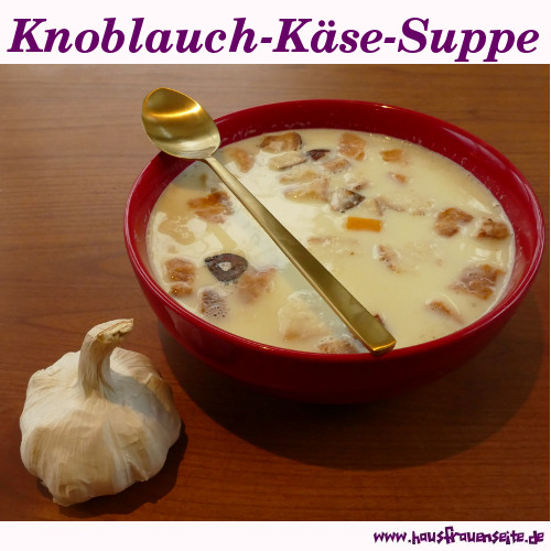 Knoblauch-Kse-Suppe