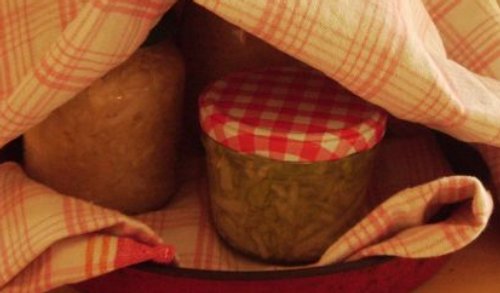 Selbstgemachtes Sauerkraut