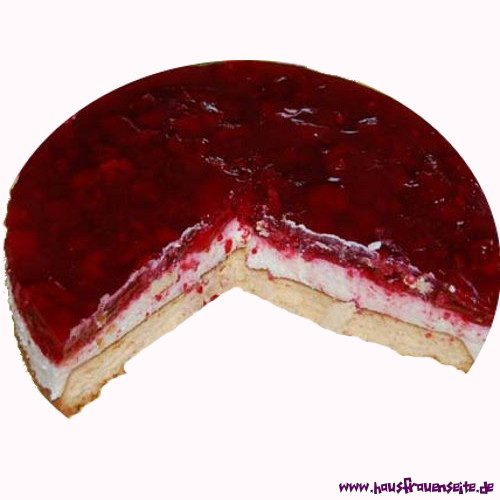 die Himbeer-Quark-Sahne-Torte
