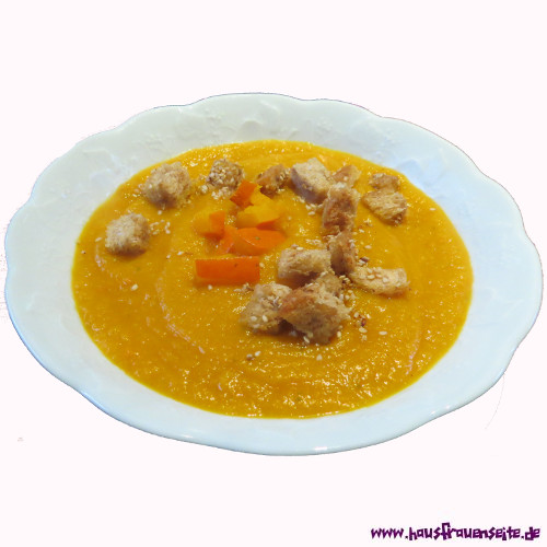 Mhren-Krbis-Suppe