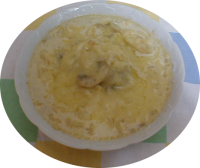 Käsespätzle-Suppe