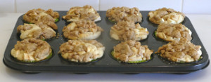Apfel-Streusel-Muffins backen