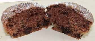 Double Chocolate Muffins aufgeschnitten