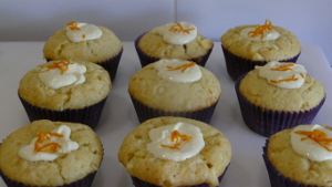 Orange White Chocolate Muffins