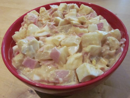 Eiersalat Hawai
