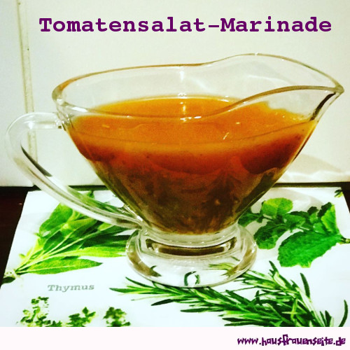 italienische Tomatensalat-Marinade