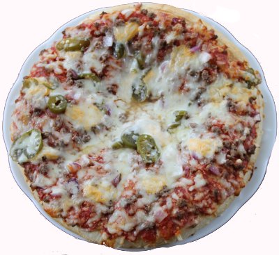 Wagner Big Pizza Beef Jalapenos