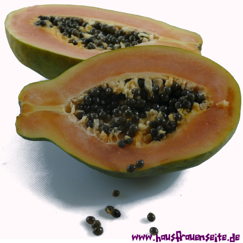 Papaya Zubereitung