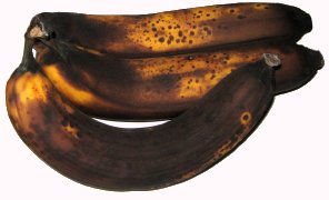 überreife Bananen