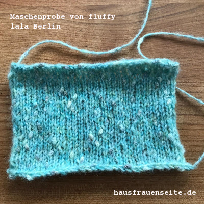 Maschenprobe von fluffy - lala Berlin