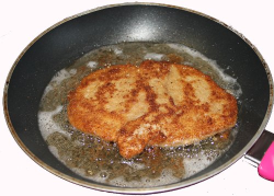 Schnitzel braten