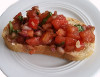 Bruschetta mit Tomaten