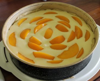 Creme fraiche Torte backen