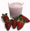 Erdbeer-Vanille-Shake