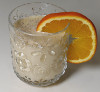 Orangenmilch