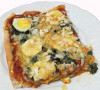 Pizza Fiorentina - Pizza Florentine