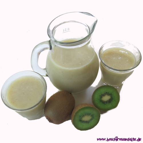 Apfel-Kiwi-Shake