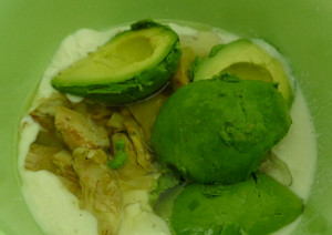 Avocado-Dip mit Artischocken selber machen