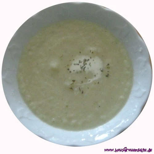 Blumenkohlcremesuppe