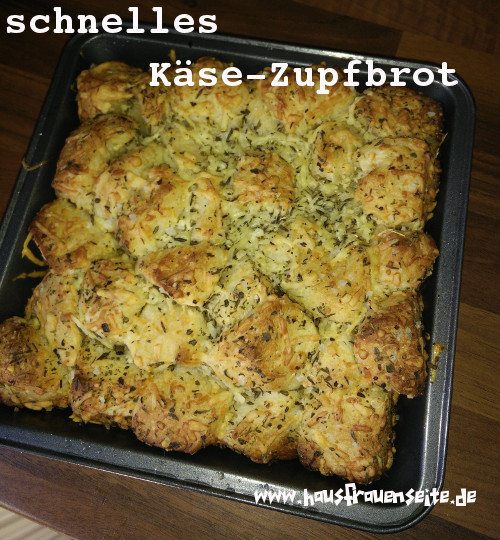 schnelles Ksezupfbrot