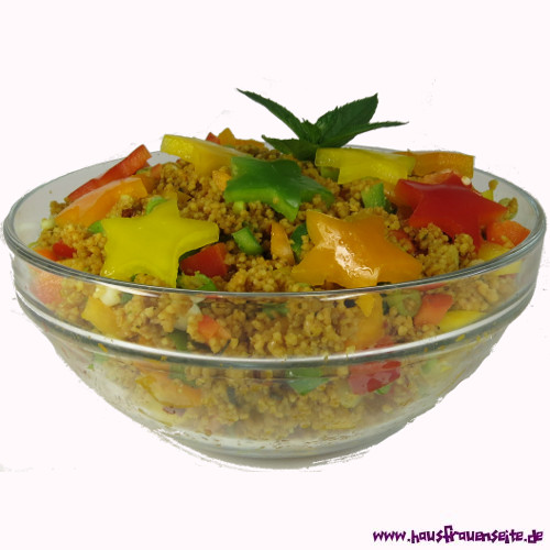 CousCous-Salat mit Paprika