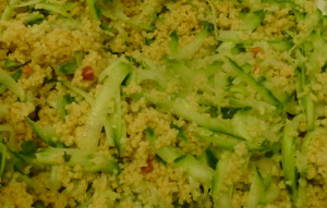 CousCous-Salat mit Gurke
