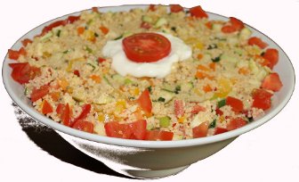 vegetarischer CousCous-Salat