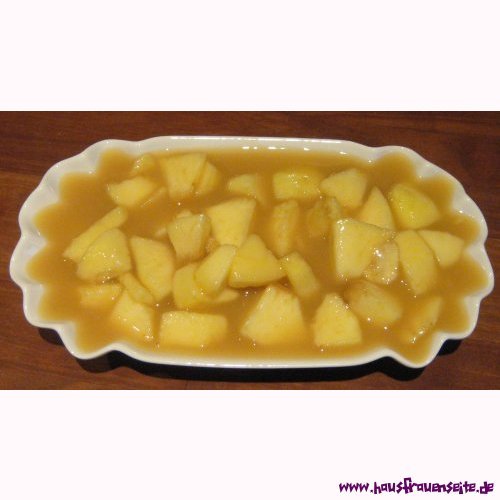 Apfel-Vanille-Pudding