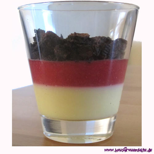 Deutschland-Pudding-Dessert