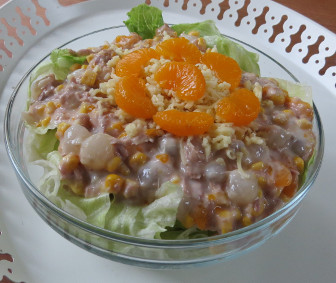 Tunfischsalat mit Mais