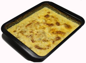 Schnitzelpfanne gebacken