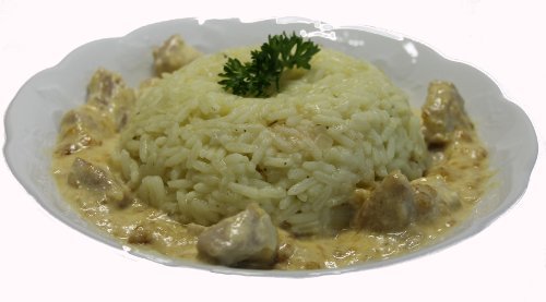 Brhreis mit der Schnitzelpfanne