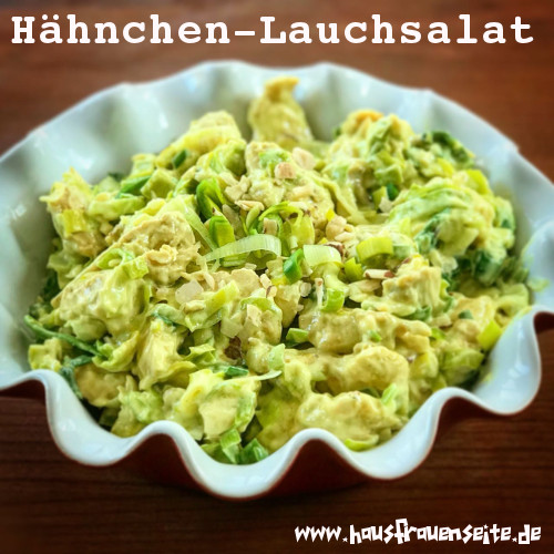 Hhnchen-Lauchsalat