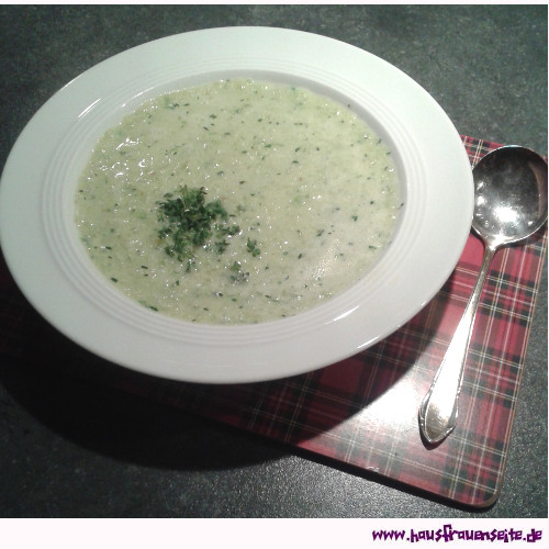 Gurken-Kresse-Suppe