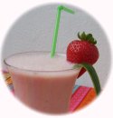 Gurken-Erdbeer-Drink