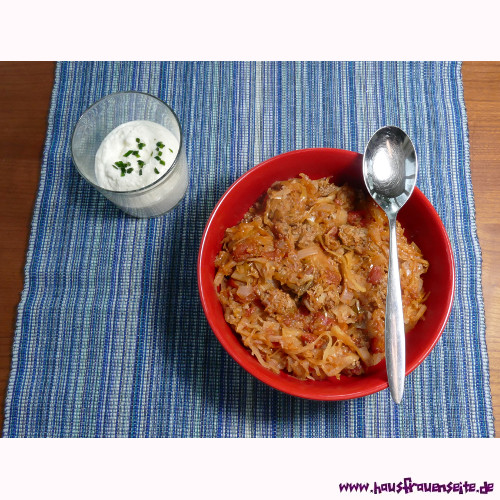 rotes Sauerkraut