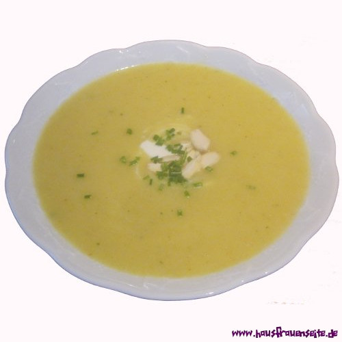 Kohlrabi-Curry-Suppe