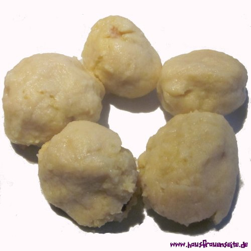 Kartoffelklöße selbstgemacht