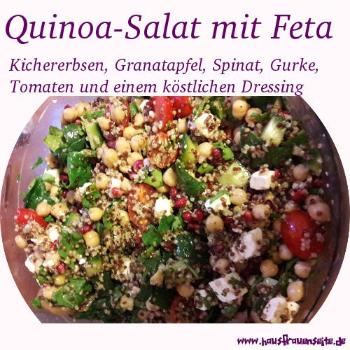 Quinoa-Salat mit Feta