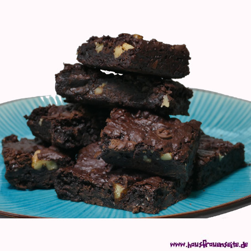 Schoko Walnuss Brownies vegan