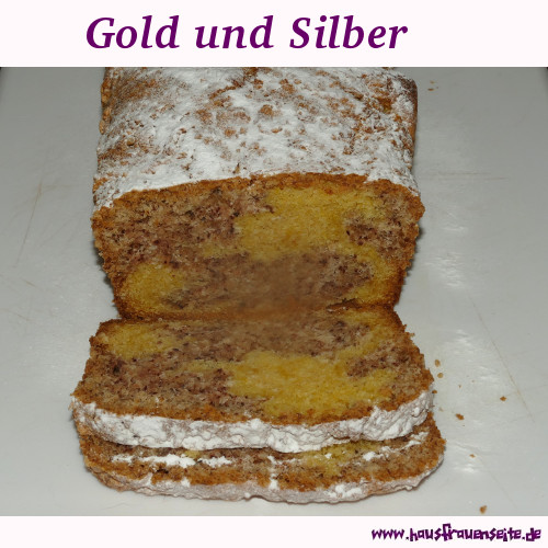 Gold und Silber Kuchen