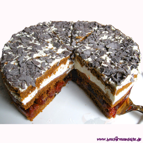 Schnelle Schwarzwlder Kirschtorte