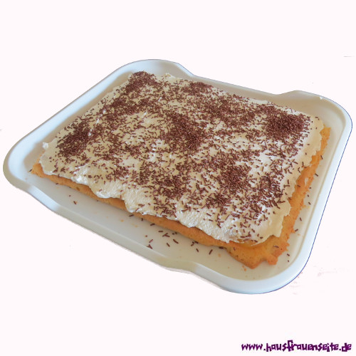 Orangen-Pudding-Kuchen