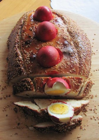 griechisches Osterbrot